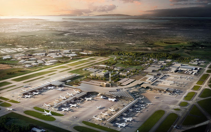 Reducción de la huella de carbono en el aeropuerto de Auckland